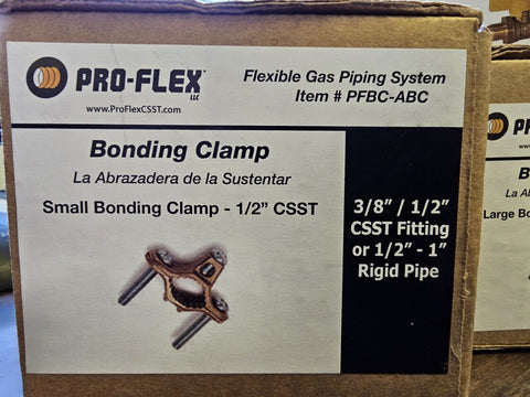 Pro-Flex PFBC-ABC Bonding Clamp, Bronze