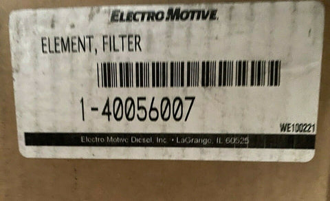 NEW  40056007 Electro Motive Diesel Engine 2-Stage Dual Fuel Filter Elements