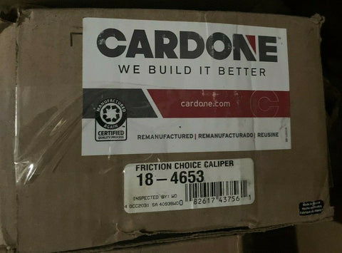 NEW Cardone 18-4653 Remanufactured Friction Choice Caliper