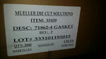 Mueller Die Cut Solutions Gasket (Quanity 1000) ITEM # 53420-Mega Mart Warehouse-Ultimate Unclaimed Freight Buyer and Seller Specialists