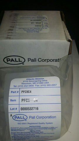 Pall – PFC5C4 – PFC5-C4 POLY-FINE PFC CAPSULE FILTER-Mega Mart Warehouse-Ultimate Unclaimed Freight Buyer and Seller Specialists