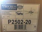 Progress P2502-20 AirPro 52 inch Antique Bronze Ceiling Fan-Mega Mart Warehouse-Ultimate Unclaimed Freight Buyer and Seller Specialists