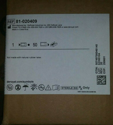 (1 Case of 50) DeRoyal Novaplus General Purpose Temperature Probe V81-020409-Mega Mart Warehouse-Ultimate Unclaimed Freight Buyer and Seller Specialists