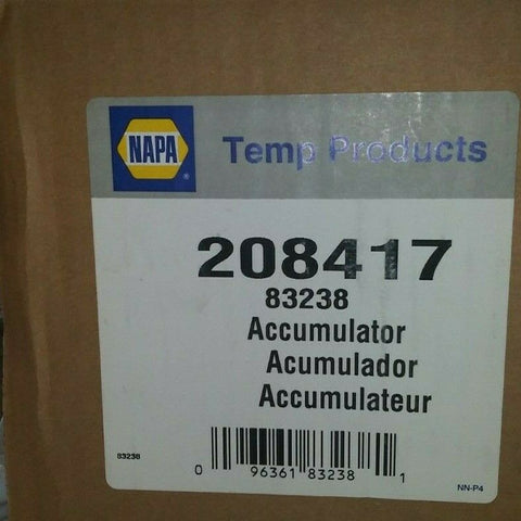 (1) NAPA ACCUMULATOR 208417-Mega Mart Warehouse-Ultimate Unclaimed Freight Buyer and Seller Specialists