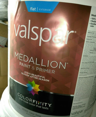 Valspar Medallion 100% Acrylic Paint & Primer Satin Exterior House Paint-Mega Mart Warehouse-Ultimate Unclaimed Freight Buyer and Seller Specialists