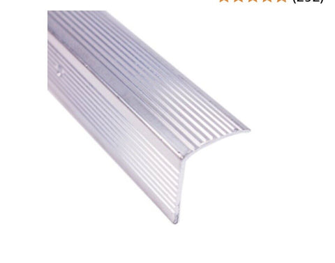 (6 pk) M-D Building Products 78022 Fluted 1-1/8" x 1-1/8" x 36" Stair Edging