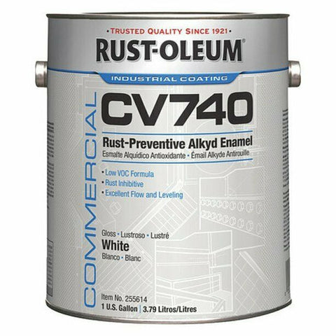(2) Rust-Oleum Comm. Cv740 <100 VOC DTM Alkyd Enamel Rust-Prev., Gloss-Mega Mart Warehouse-Ultimate Unclaimed Freight Buyer and Seller Specialists