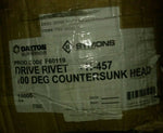 DAYTON SUPERIOR DRIVE RIVET 100 DEG COUNTERSUNK HEAD 1/4" 25/32 ALLUMINUM F60119-Mega Mart Warehouse-Ultimate Unclaimed Freight Buyer and Seller Specialists