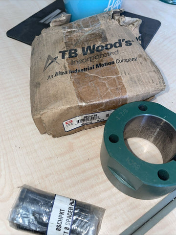 8SCH178 TB Wood's SURE-FLEX Type H Hub For Spacer 8SC-H X 1-7/8