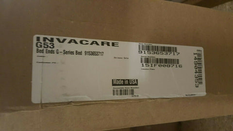 INVACARE 9153653717 Bed Ends (ONLY) G Series Bed - G53-Mega Mart Warehouse-Ultimate Unclaimed Freight Buyer and Seller Specialists