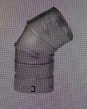 Metal-Fab 10M45 Type B Round 45-Degree Adjustable Chimney Elbow - 10 Inch Inner-Mega Mart Warehouse-Ultimate Unclaimed Freight Buyer and Seller Specialists