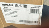 BRAND NEW Broan PM390  Power pack Silver Grille 2100 HVI CERTIFIED