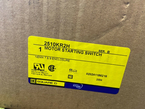 NEW Square D 2510KR2H Manual Motor Starting Switch-Mega Mart Warehouse