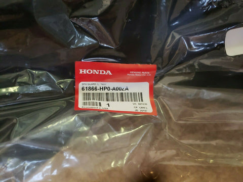 (2 PC LOT) GENUINE HONDA 61866-HP0-A00ZA SPH GUARD, L.NH1-Mega Mart Warehouse-Ultimate Unclaimed Freight Buyer and Seller Specialists
