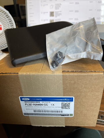 Ford Super Duty F-150 Black Right Front Running Board End Cap OEM FL3Z-16A454-CC-Mega Mart Warehouse