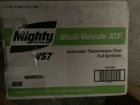 NEW MIGHTY VS7 MULTI-VEHICLE AUTOMATIC TRANSMISSION FLUID 32OZ (12 PC BOX)