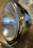 NEW Hard Drive Motorcycle Headlight Chrome Assembly 12v 60/55w H4 7"-Mega Mart Warehouse