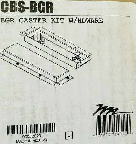 Middle Atlantic CBS-BGR Caster Base Kit-Mega Mart Warehouse