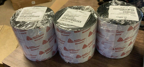 NEW (LOT OF 3) Avery Dennison 12077635H 3.3 Thermal Wax Ribbon-Mega Mart Warehouse