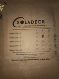 Soladeck Flashed Combiner Enclosure Model 0799-5 Black (NEW)