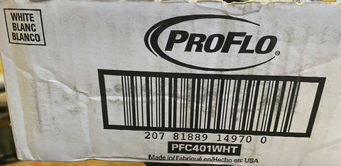 (CASE OF 12) PROFLO PFC401WHT PLUMBERS SILCONIZED ACRYLIC LATEX CAULK WHITE