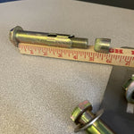 (7) CONCRETE ANCHOR BOLTS 8.8 YELLOW ZINC 3/4" DIA  X 5" L