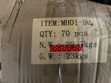 (2 PC LOT) 2  TWISTED SNAP HOOK MHO1-52 **FREE SHIPPING**