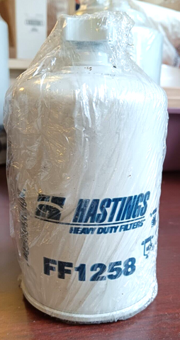 HASTINGS FF1258 DIESEL FUEL WATER SEPARATOR FILTER (FREE SHIPPING)