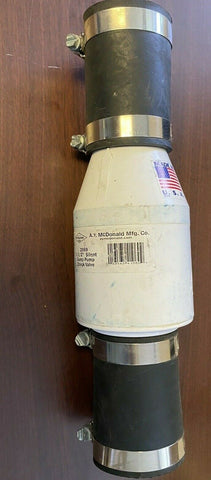 Mcdonald 2069 Series 1-1/2" Silent Sump Pump Check Valve 1 QUIET check valve!