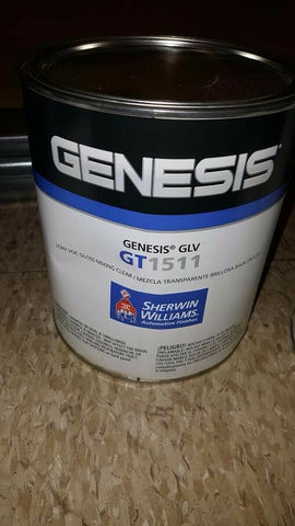 SHERWIN WILLIAMS GENESIS GLV LOW VOC GLOSS MIXING CLEAR GT1511 1 GALLON-Mega Mart Warehouse-Ultimate Unclaimed Freight Buyer and Seller Specialists