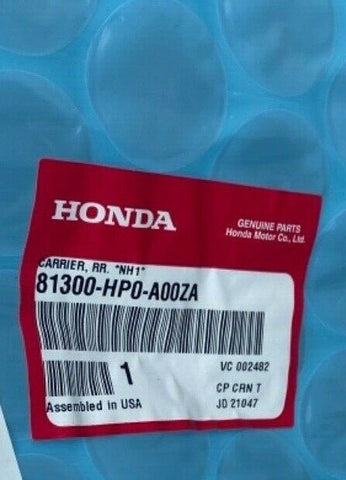 New OEM GENUINE Honda 2001-2014 TRX Rear Nh1 Carrier 81300-HP0-A00ZA-Mega Mart Warehouse