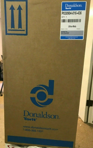 GENUINE OEM Torit Donaldson Filter Cartridge P030904-016-436 DFT-Mega Mart Warehouse-Ultimate Unclaimed Freight Buyer and Seller Specialists