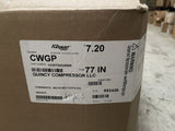 (10) Flexaust Cwgp 7.20" Polvo Ducto Manguera 77" L, Con / 2" WD Puños E/E ,