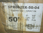 NEW AMFLEX PLASTICS INC 5PR0625X-50-04, 50 FEET EA, 5/8" (1 BOX OF 8 HOSES)-Mega Mart Warehouse