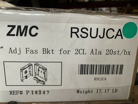 NEW ZMC 4″ Adj Fascia Bracket for 2CL 1 1/2″ RS Clutch, RSUJCA Ala (20 PC BOX)