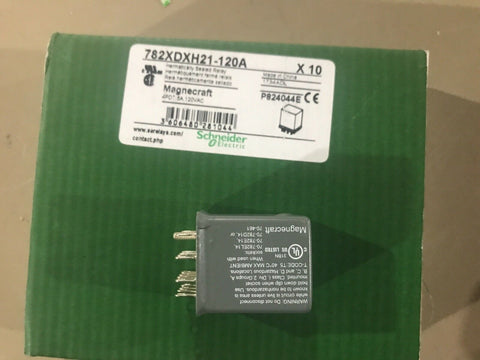 Magnecraft 782XDXH21-120A Electromechanical Relay-Mega Mart Warehouse-Ultimate Unclaimed Freight Buyer and Seller Specialists
