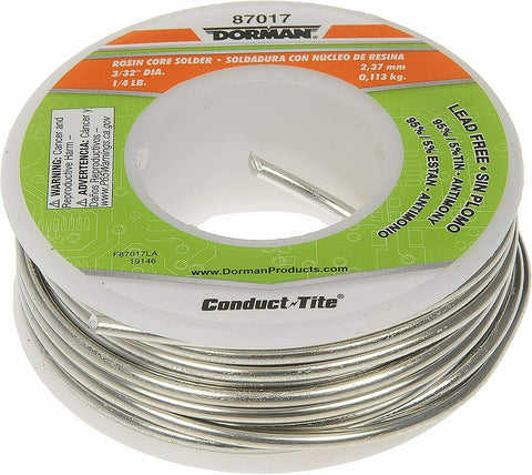 (8 PC LOT) GENUINE Dorman - Conduct-Tite Lead-Free Rosin Core Solder 87017