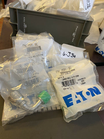 BRAND NEW WEATHERHEAD 06Z-J36-BG - Eaton Z Series Crimp Hose ( 6 PER ORDER )