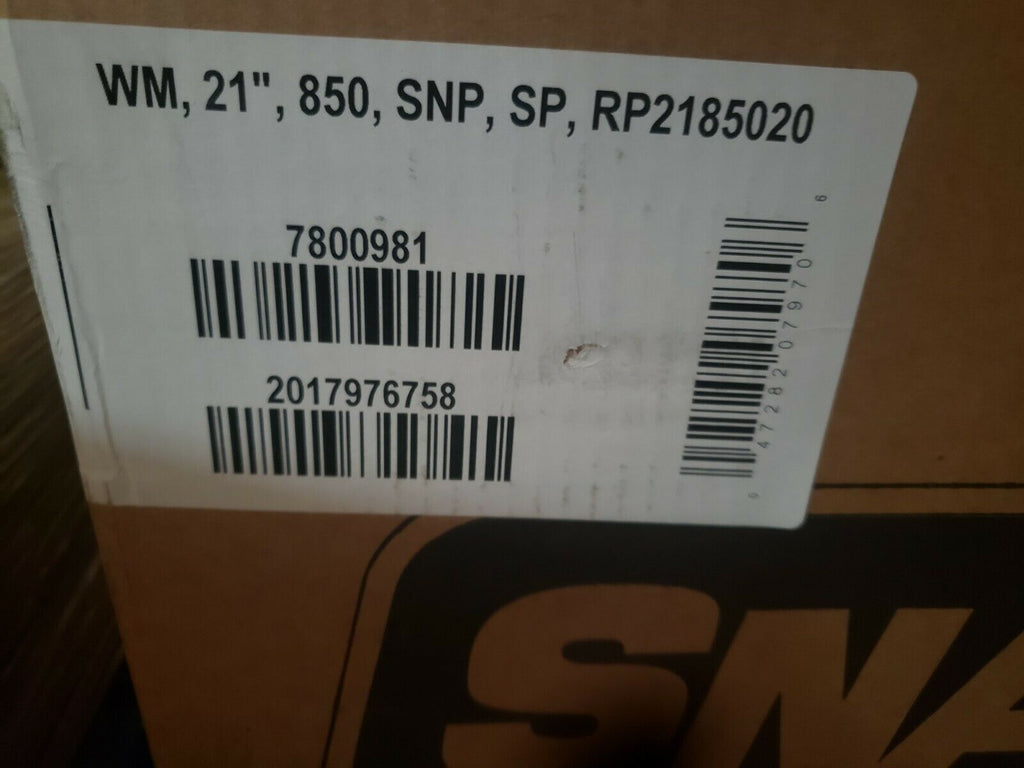 Snapper Rp2185020 Ninja Snapper Ninja Series 21 Inch Self