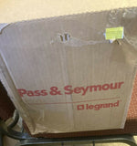 NEW (LOT OF 20/CASE) Pass And Seymour S1-22–r S122RCC36 Plastic boxes-Mega Mart Warehouse
