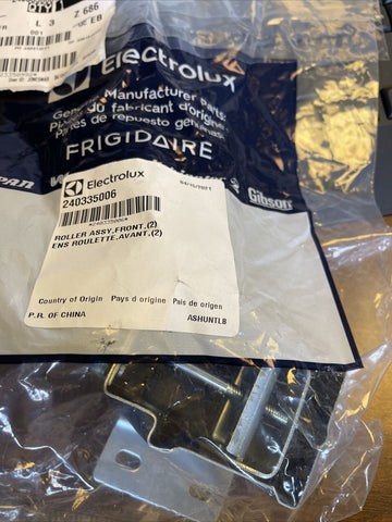 GENUINE OEM Electrolux Frigidaire 240335006 Refrigerator Roller Assembly-Mega Mart Warehouse