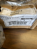 (4 PC CASE) 311 CO-2, 501787 2" GALVANIZED COUPLING **FREE SHIPPING**
