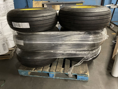 (6) Crop Max Farm Wagon I-1 12.5L-16 Load 12 Ply Tractor Tire W/Rim *Ships Free*