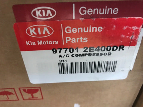 New OEM A/C Compressor Fits Hyu. Tucson 2.0L 08-09/Sportage 08-10 - 977012E400DR-Mega Mart Warehouse-Ultimate Unclaimed Freight Buyer and Seller Specialists