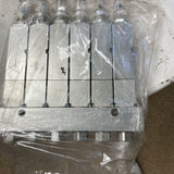 Lincoln 85770-6 SL-V Grease Injector Manifold In 3/8 NPTF Out 1/8 NPTF Centro-Ma