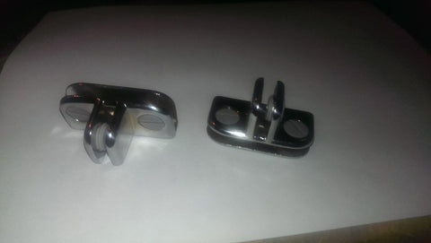 200 PC / 1 LOT, chrome glass connectors-Mega Mart Warehouse-Ultimate Unclaimed Freight Buyer and Seller Specialists