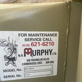 NEW NR MURPHY MRC-9B5-D DUST COLLECTOR