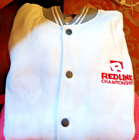 NEW FLEECE BOMBER JACKET  SMALL  WITH SNAPS (FREE SHIPPING)