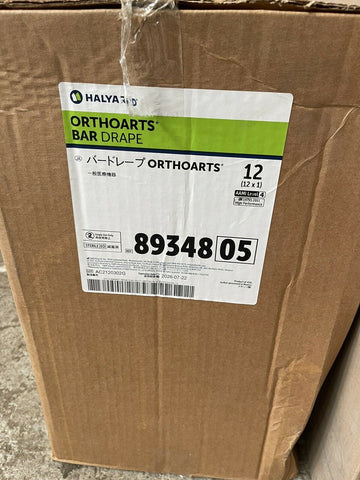 Halyard Health - 89348 - Orthoarts Bar Drape (Case of 12) **FREE SHIPPING**