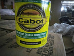 NEW Cabot Pre-Tinted Cordovan Semi-Solid Exterior Stain-Mega Mart Warehouse-Ultimate Unclaimed Freight Buyer and Seller Specialists